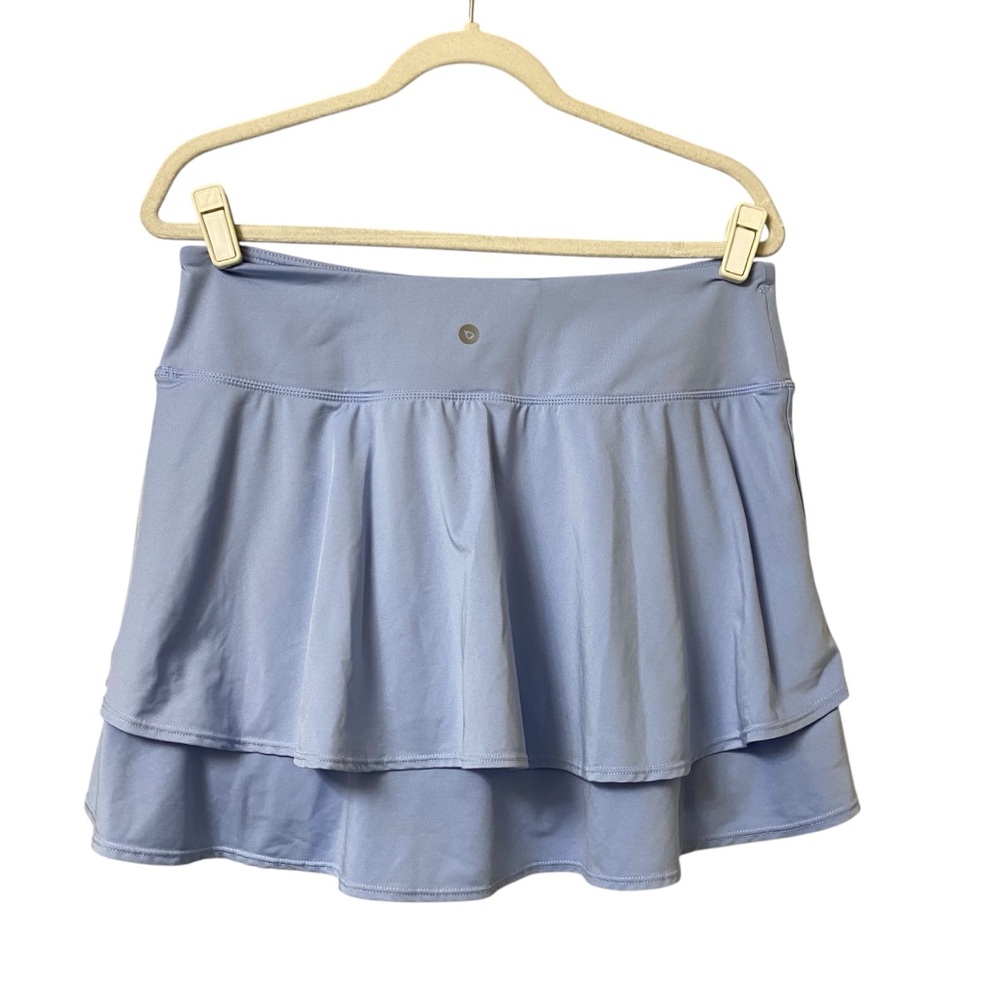 Baleaf periwinkle blue sporty athletic tennis golf layered skirt skort size XL - Picture 7 of 12